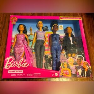 2024 Mattel Barbie Career of the Year Women in Film Set of 4 Dolls - NEW #HRG54